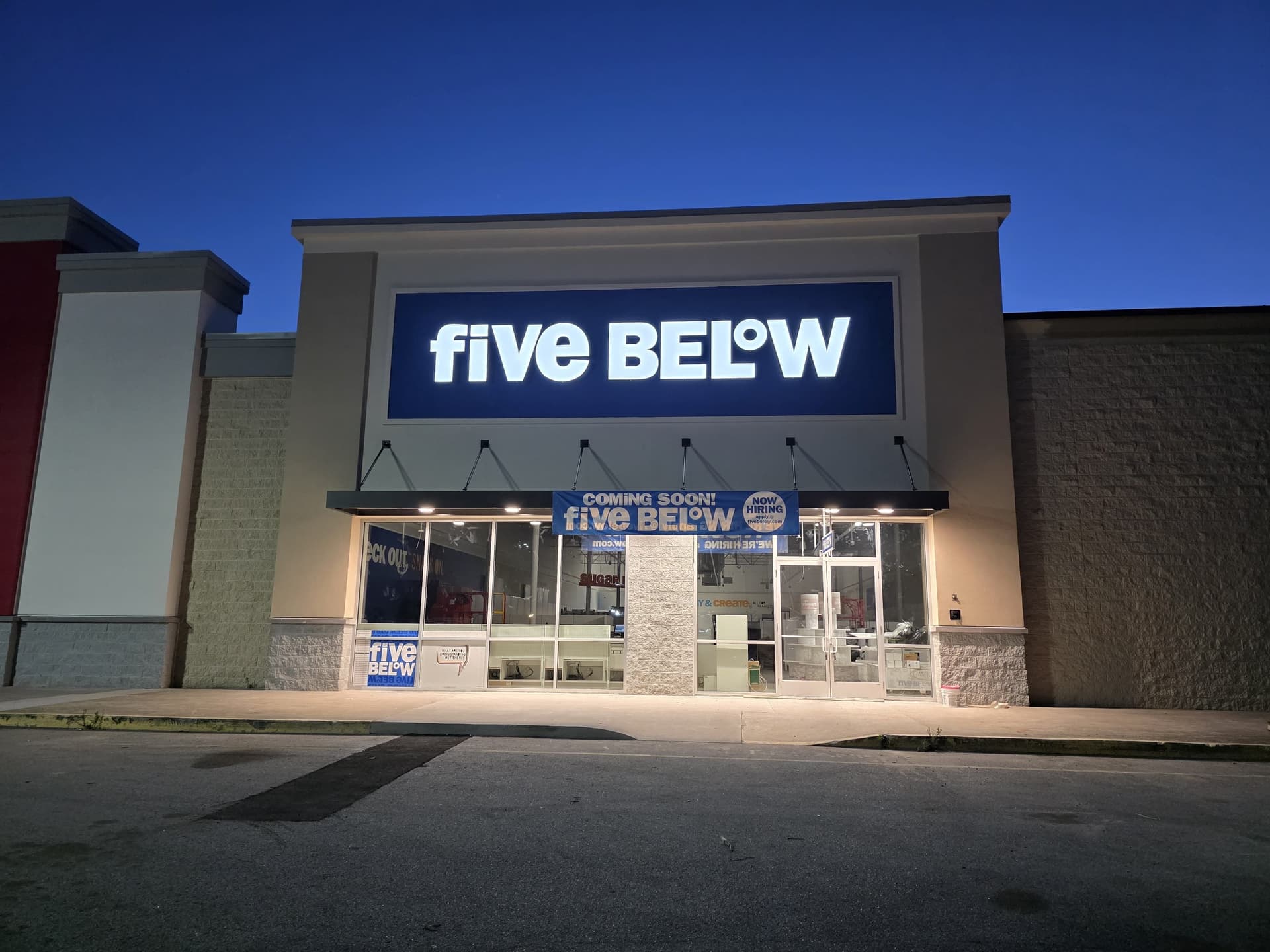 Five Below Retail Buildout Completed in Augusta image
